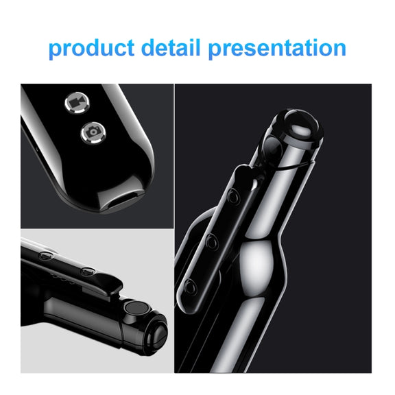 D3 AI Smart High-definition Noise Reduction Voice Recorder, Capacity:32GB(Black)