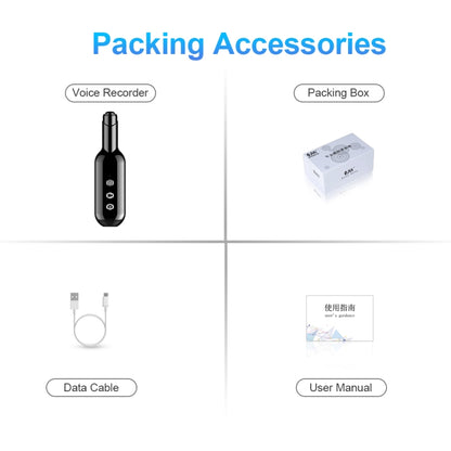 D3 AI Smart High-definition Noise Reduction Voice Recorder, Capacity:32GB(Black) - Recording Pen by PMC Jewellery | Online Shopping South Africa | PMC Jewellery | Buy Now Pay Later Mobicred