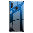 For Galaxy A60 Gradient Color Glass Case(Blue) - Galaxy Phone Cases by PMC TechLife | Online Shopping South Africa | PMC TechLife | Buy Now Pay Later Mobicred