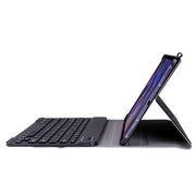 A08 Ultra-thin Bluetooth Keyboard Leather Case For Samsung Galaxy Tab A8 2021 SM-X205 / SM-X200(Black)