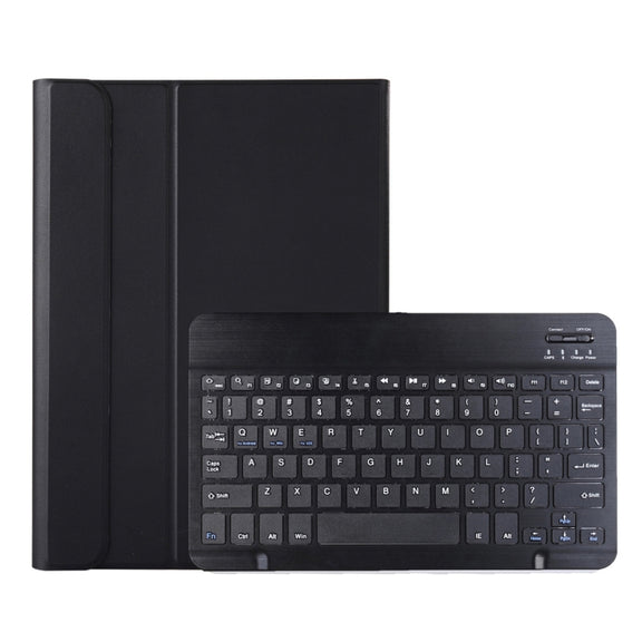 A08 Ultra-thin Bluetooth Keyboard Leather Case For Samsung Galaxy Tab A8 2021 SM-X205 / SM-X200(Black)
