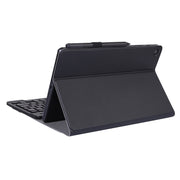 A08 Ultra-thin Bluetooth Keyboard Leather Case For Samsung Galaxy Tab A8 2021 SM-X205 / SM-X200(Black)