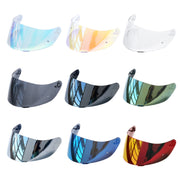 Motorcycle Helmet Visor Anti-UV Wind Shield Lens For AGV K1 / K3SV / K5(Aurora Red)