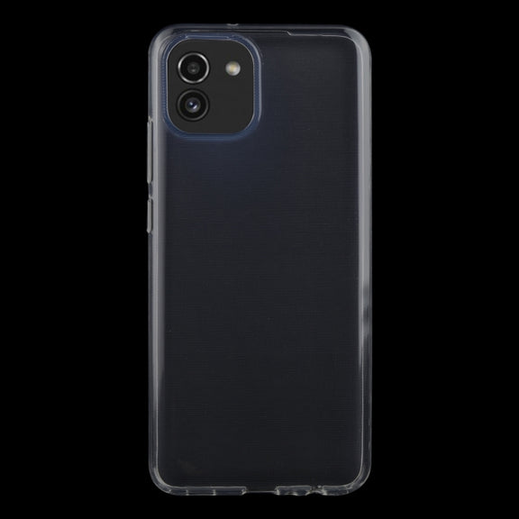 For Samsung Galaxy A03 0.75mm Ultra-thin Transparent TPU Soft Phone Case