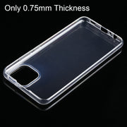 For Samsung Galaxy A03 0.75mm Ultra-thin Transparent TPU Soft Phone Case