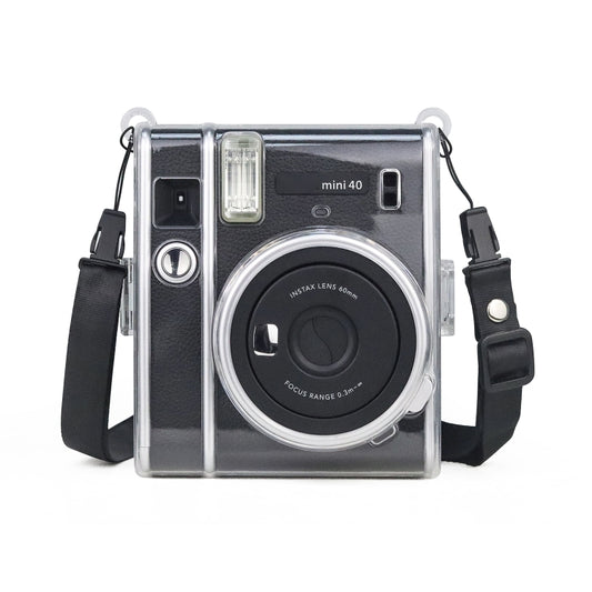 Protective Crystal Case with Strap For FUJIFILM Instax mini 40(Transparent) - free shipping - PMC Jewellery - Order now!