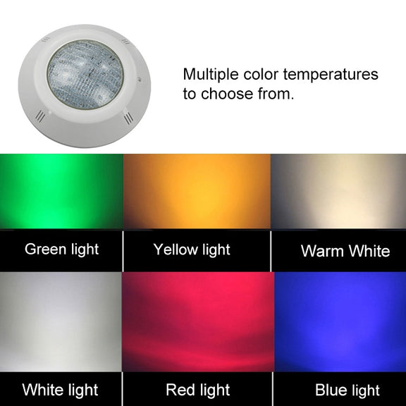 Swimming Pool ABS Wall Lamp LED Underwater Light, Power:9W(Red)