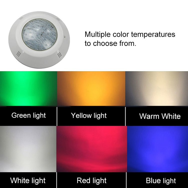 Swimming Pool ABS Wall Lamp LED Underwater Light, Power:9W(Red)