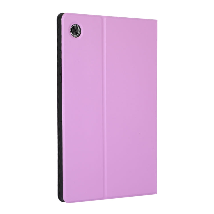 For Samsung Galaxy Tab A8 Voltage Craft Texture TPU Horizontal Flip Tablet Case(Purple)