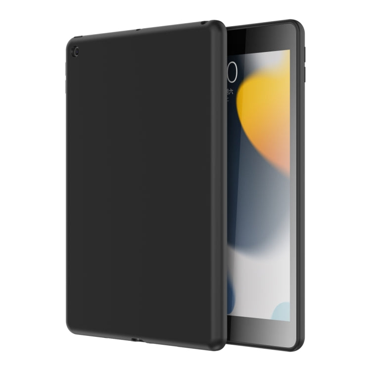 For iPad 10.2 2021 / 2020 / 2019 Mutural Silicone Microfiber Tablet Case(Black) - free shipping - PMC TechLife - Order now!