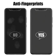 For iPhone 16e / 13 / 13 Pro 10pcs Transparent Frosted Full Screen Tempered Glass Film