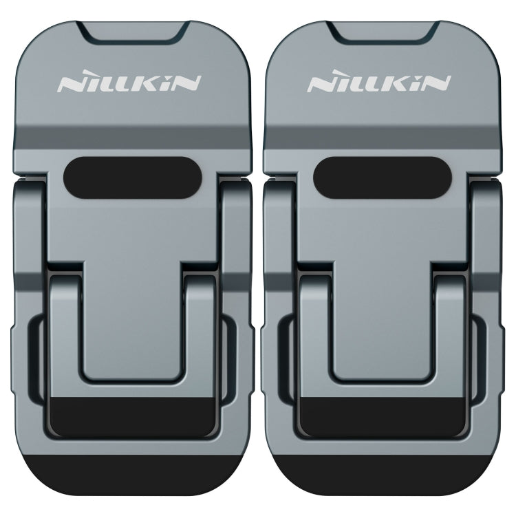 NILLKIN Bolster Plus Sticky Three-speed Adjustable Zinc Alloy Laptop Holder(Space Gray) - MacBook Holder by NILLKIN | Online Shopping South Africa | PMC TechLife | Buy Now Pay Later Mobicred