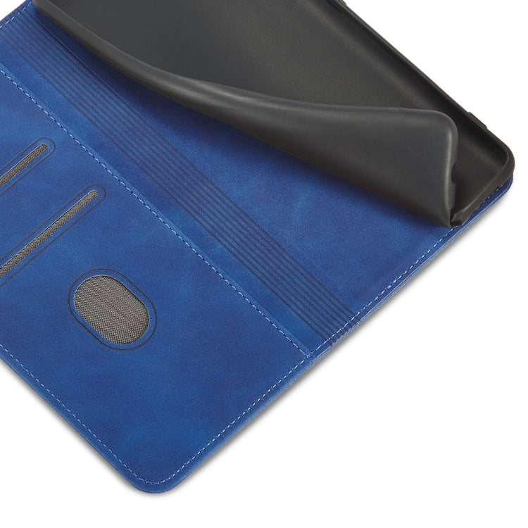 For Xiaomi Mi 11T / Mi 11T Pro Magnetic Dual-fold Leather Phone Case(Blue) - free shipping - PMC Jewellery - Order now!
