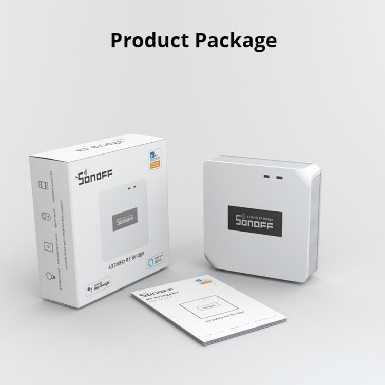 Sonoff RF Bridge R2 433MHz to Wifi Smart Home Security Remote Switch(White) - free shipping - PMC Jewellery - Order now!
