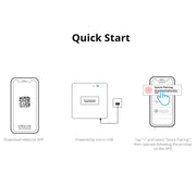 Sonoff RF Bridge R2 433MHz to Wifi Smart Home Security Remote Switch(White)