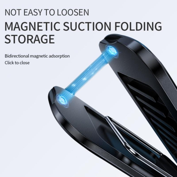 Aluminum Alloy Folding Phone Holder(Black)