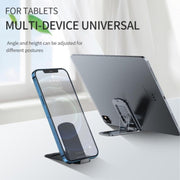 Aluminum Alloy Folding Phone Holder(Black)