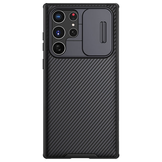 For Samsung Galaxy S22 Ultra 5G NILLKIN Black Mirror Pro Series Camshield Phone Case(Black) - free shipping - PMC Jewellery - Order now!
