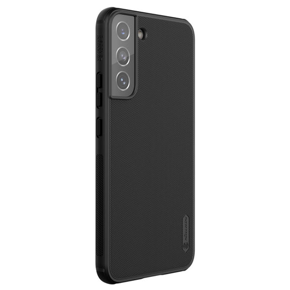 For Samsung Galaxy S22 5G NILLKIN Super Frosted Shield Pro PC + TPU Phone Case(Black)