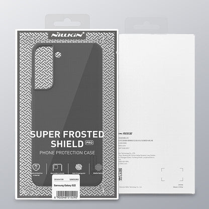 For Samsung Galaxy S22 5G NILLKIN Super Frosted Shield Pro PC + TPU Phone Case(Black) - free shipping - PMC Jewellery - Order now!