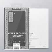 For Samsung Galaxy S22 5G NILLKIN Super Frosted Shield Pro PC + TPU Phone Case(Black)