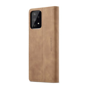 For Samsung Galaxy A33 5G CaseMe 013 Multifunctional Horizontal Flip Leather Phone Case(Brown)