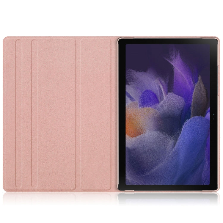 For Samsung Galaxy Tab A8 2022 SM-X200 360 Degrees Rotation Leather Tablet Case(Pink) - free shipping - PMC Jewellery - Order now!