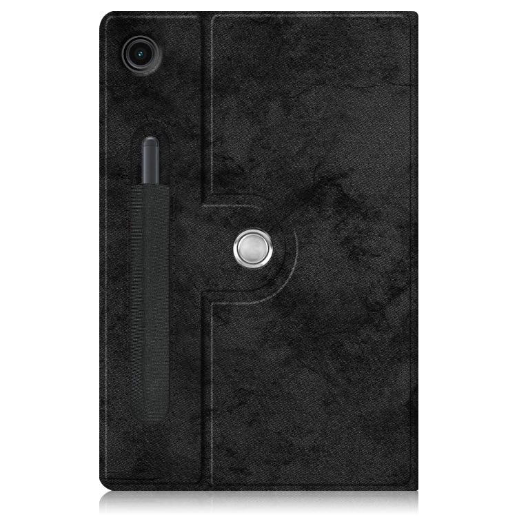 For Samsung Galaxy Tab A8 2022 SM-X200 360 Degrees Rotation Leather Tablet Case(Black) - free shipping - PMC Jewellery - Order now!