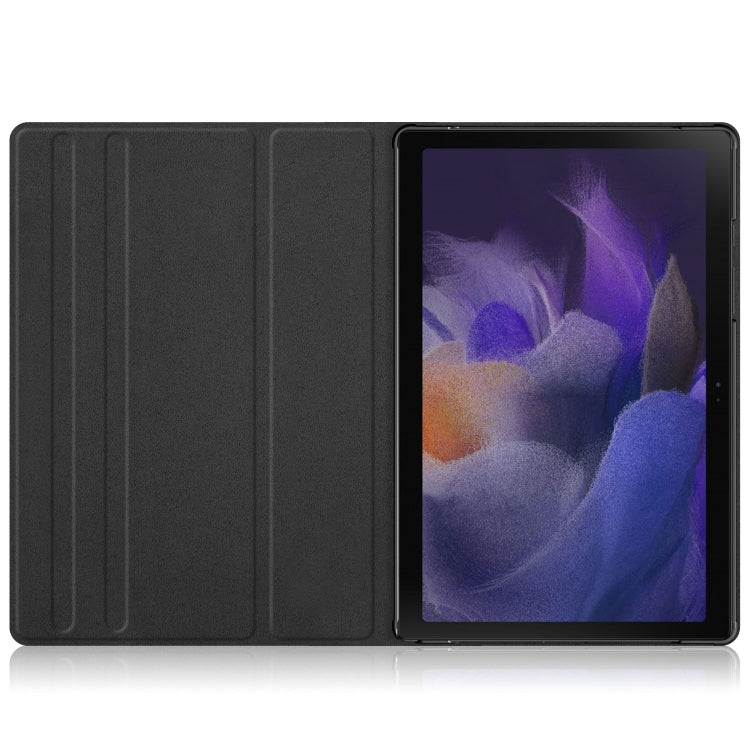 For Samsung Galaxy Tab A8 2022 SM-X200 360 Degrees Rotation Leather Tablet Case(Black) - free shipping - PMC Jewellery - Order now!