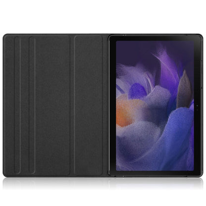 For Samsung Galaxy Tab A8 2022 SM-X200 360 Degrees Rotation Leather Tablet Case(Black) - free shipping - PMC Jewellery - Order now!
