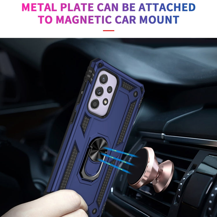 For Samsung Galaxy A33 5G Shockproof TPU + PC Phone Case(Blue) - free shipping - PMC TechLife - Order now!