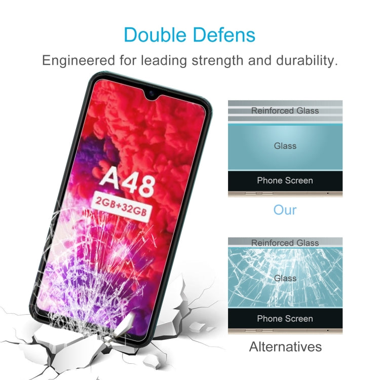 0.26mm 9H 2.5D Tempered Glass Film For Infinix Itel A48 - Infinix Tempered Glass by DIYLooks | Online Shopping South Africa | PMC TechLife | Buy Now Pay Later Mobicred