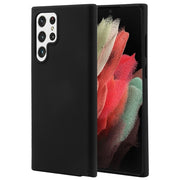 For Samsung Galaxy S22 Ultra 5G GOOSPERY SOFT FEELING Liquid TPU Soft Case(Black)