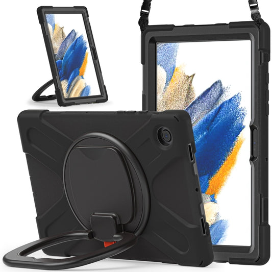 For Samsung Galaxy Tab A8 10.5 2021 Silicone + PC Tablet Case(Black + Black) - free shipping - PMC Jewellery - Order now!