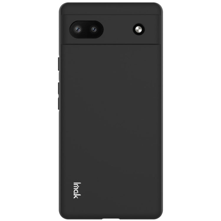 For Google Pixel 6a imak UC-3 Series Shockproof Frosted TPU Phone Case(Black) - Google Cases by imak | Online Shopping South Africa | PMC TechLife | Buy Now Pay Later Mobicred