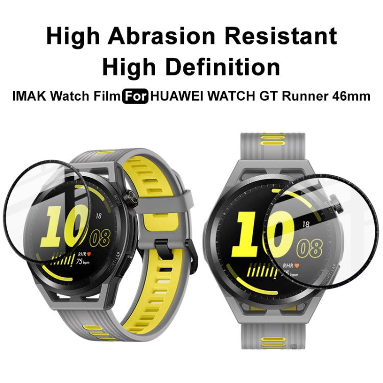 For Huawei Watch GT Runner 46mm imak Plexiglass HD Watch Protective Film - Screen Protector by imak | Online Shopping South Africa | PMC TechLife | Buy Now Pay Later Mobicred