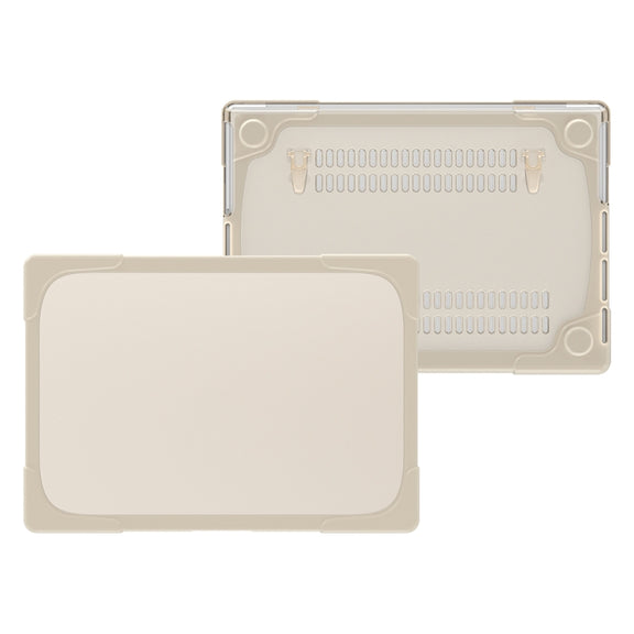 TPU + PC Two Color Laptop Protective Case For MacBook Pro 14.2 inch A2442 2021(Khaki)