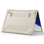 TPU + PC Two Color Laptop Protective Case For MacBook Pro 14.2 inch A2442 2021(Khaki)