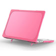 TPU + PC Two Color Laptop Protective Case For MacBook Pro 14.2 inch A2442 2021(Rose Red) - MacBook Pro Cases by PMC TechLife | Online Shopping South Africa | PMC TechLife | Buy Now Pay Later Mobicred