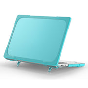 TPU + PC Two Color Laptop Protective Case For MacBook Pro 14.2 inch A2442 2021(Light Blue)