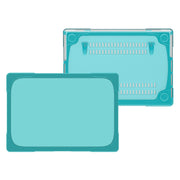 TPU + PC Two Color Laptop Protective Case For MacBook Pro 14.2 inch A2442 2021(Light Blue)