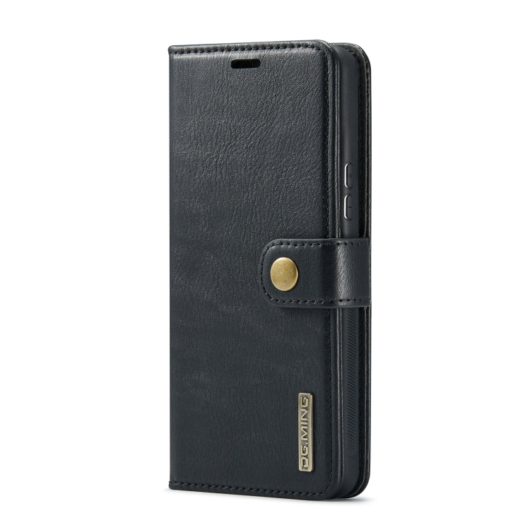 For Samsung Galaxy A53 5G DG.MING Crazy Horse Texture Detachable Magnetic Leather Phone Case(Black) - Galaxy Phone Cases by DG.MING | Online Shopping South Africa | PMC TechLife | Buy Now Pay Later Mobicred