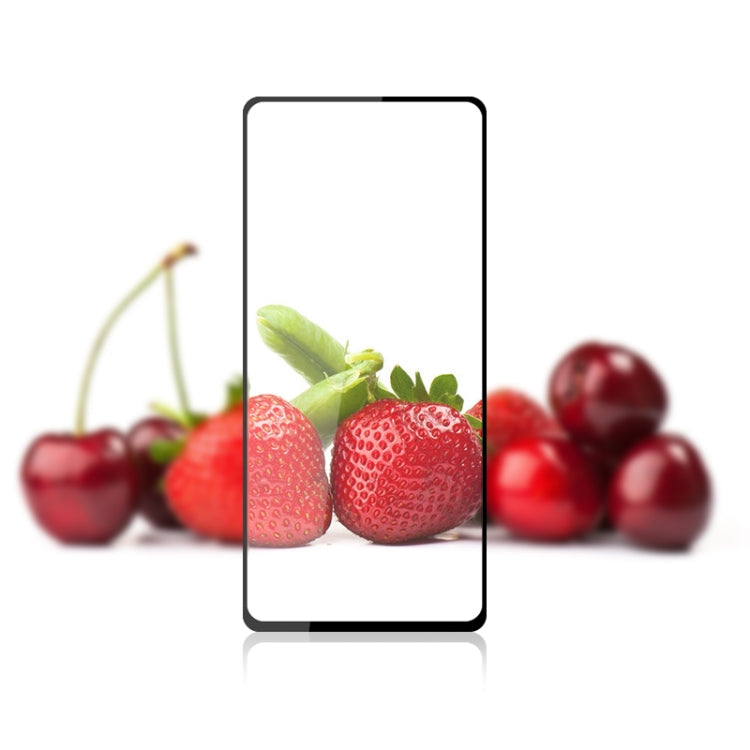 mocolo 0.33mm 9H 2.5D Full Glue Silk Print Tempered Glass Film For Samsung Galaxy A73 5G(Black) - Galaxy Tempered Glass by mocolo | Online Shopping South Africa | PMC TechLife | Buy Now Pay Later Mobicred
