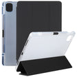 For Xiaomi Mi Pad 5 Pen Slot Transparent Back Cover Leather Tablet Case(Black) - free shipping - PMC TechLife - Order now!