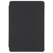 For Xiaomi Mi Pad 5 Pen Slot Transparent Back Cover Leather Tablet Case(Black)