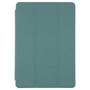 For Xiaomi Mi Pad 5 Pen Slot Transparent Back Cover Leather Tablet Case(Green)