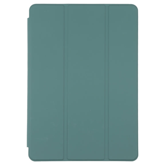 For Xiaomi Mi Pad 5 Pen Slot Transparent Back Cover Leather Tablet Case(Green)