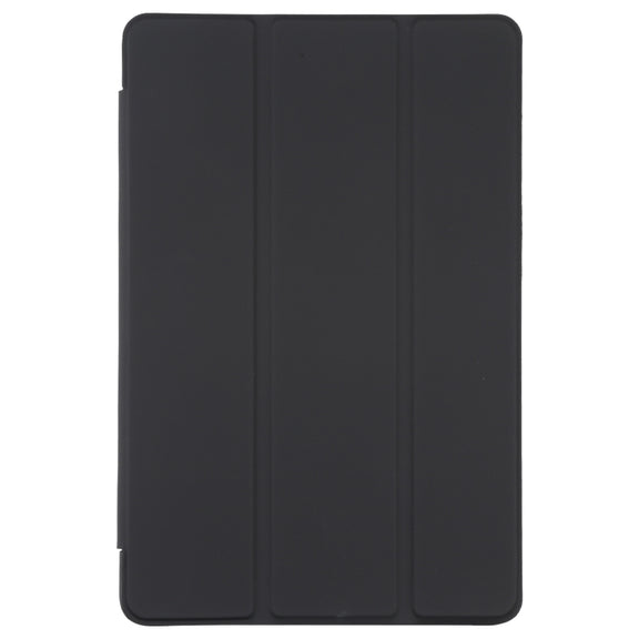 For Xiaomi Mi Pad 5 TPU Three-fold Leather Tablet Case(Black)