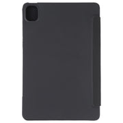 For Xiaomi Mi Pad 5 TPU Three-fold Leather Tablet Case(Black)