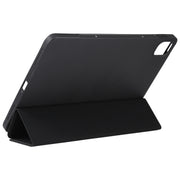 For Xiaomi Mi Pad 5 TPU Three-fold Leather Tablet Case(Black)